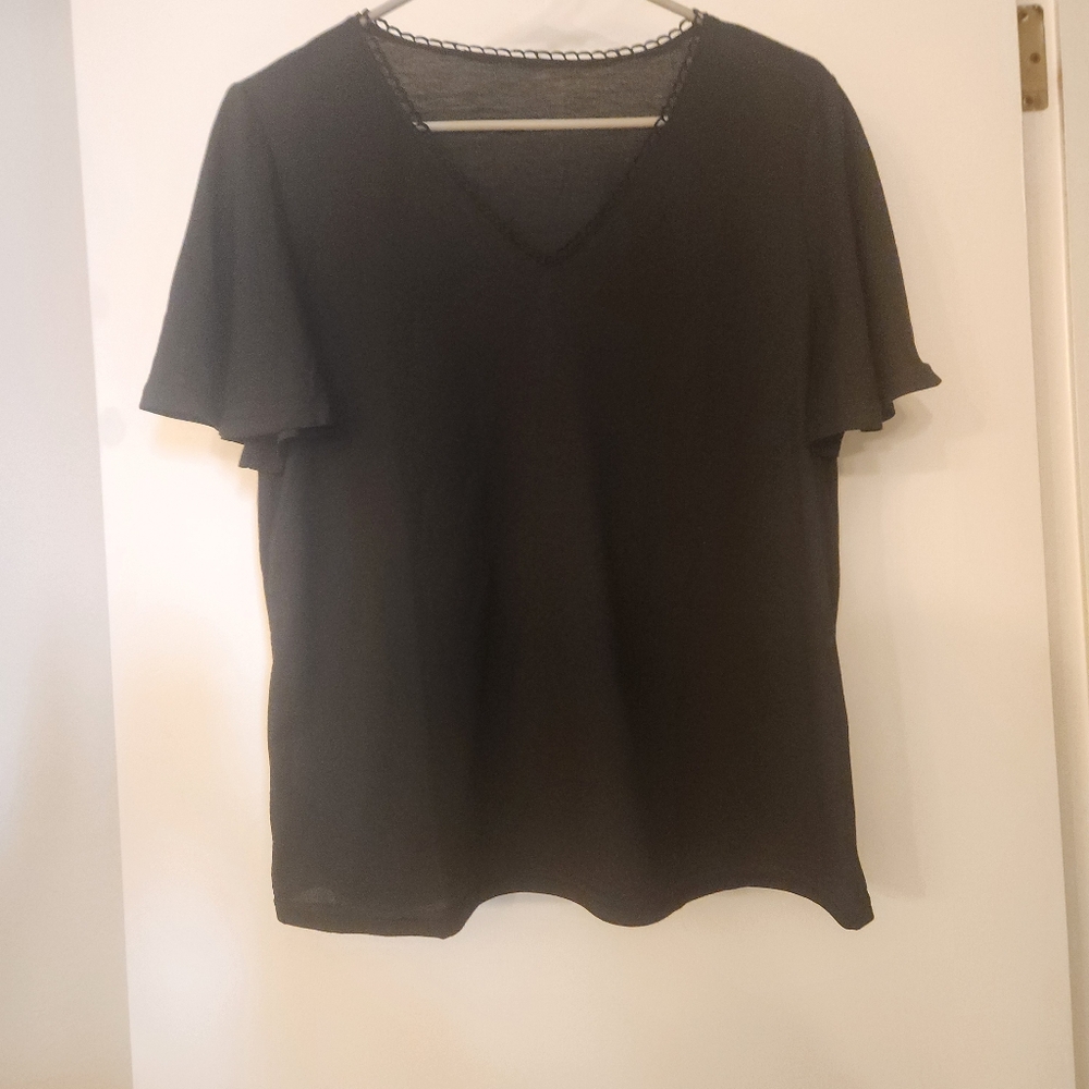 Classic Black Women's Top